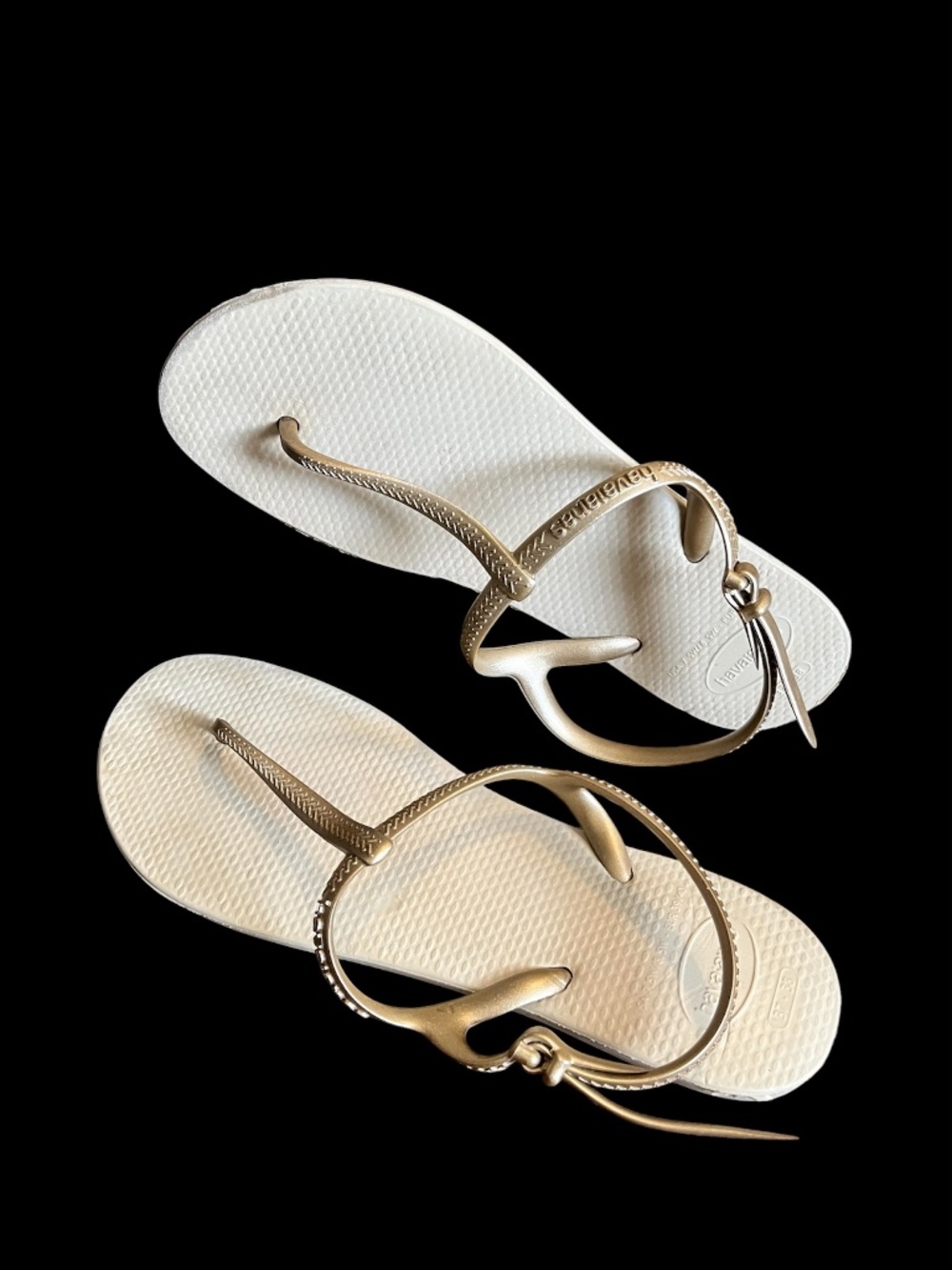 havaianas Women’s Strap Around Ankle Thong Casual Sandals Summer Footwear 37-38